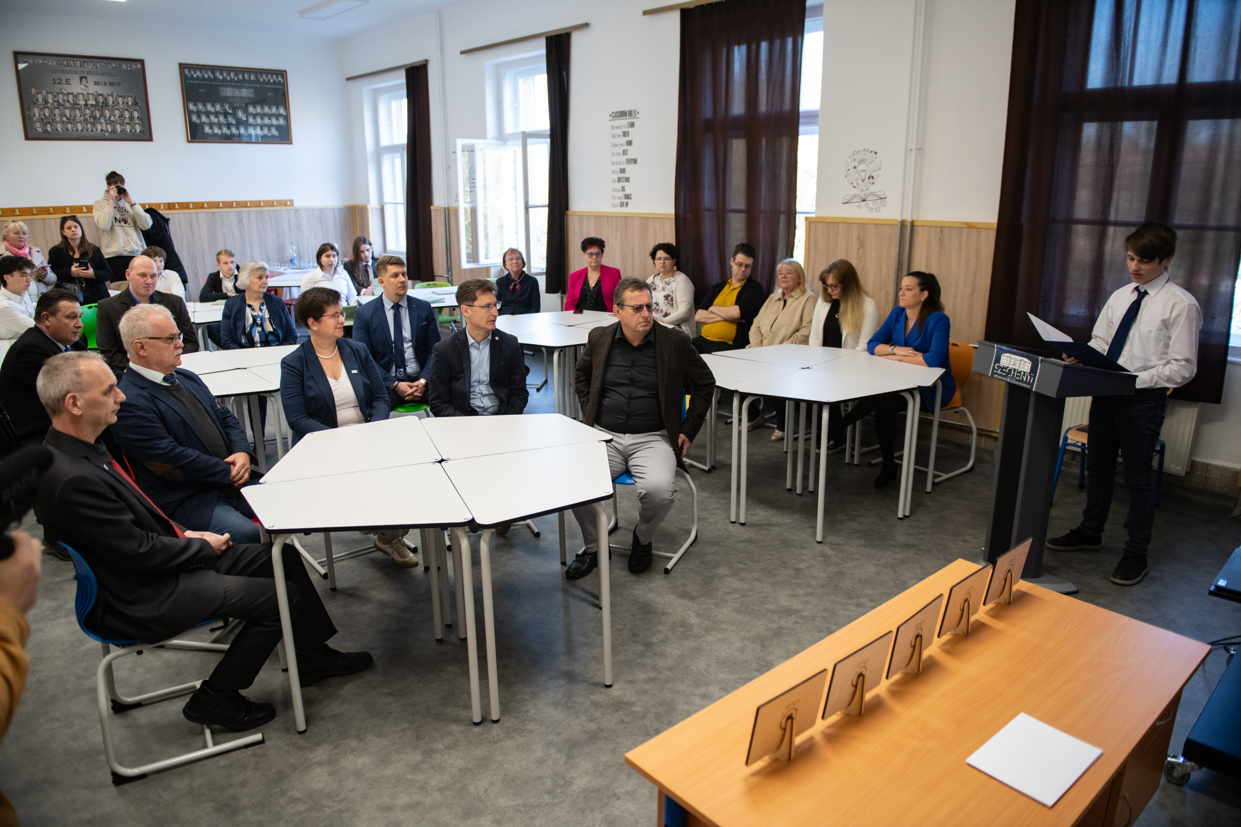 Okostantermet avattak a Széchenyi Technikumban